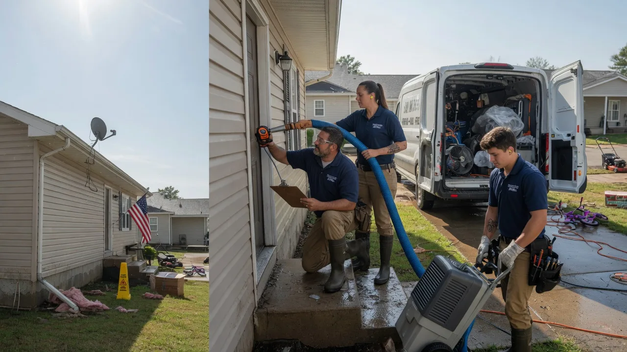 Ceiling Water Damage Restoration in Somerdale, OH near me