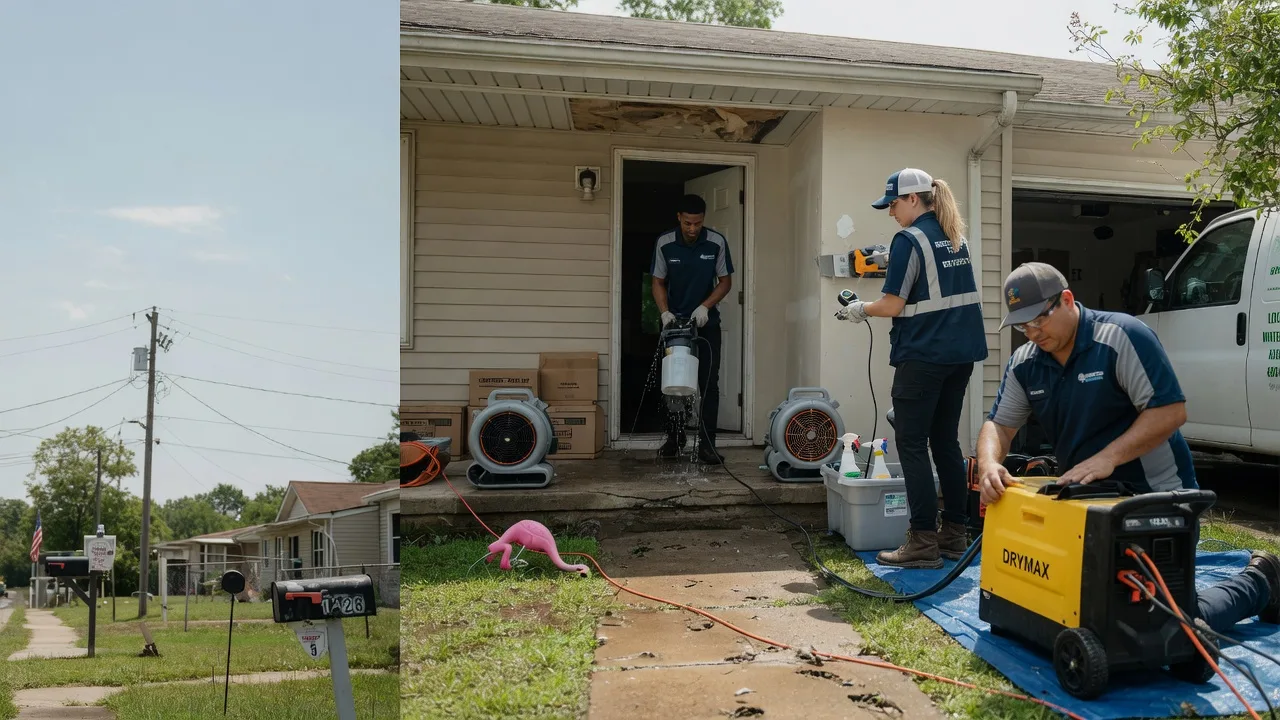 Storm Damage Water Removal in Somerdale, OH near me